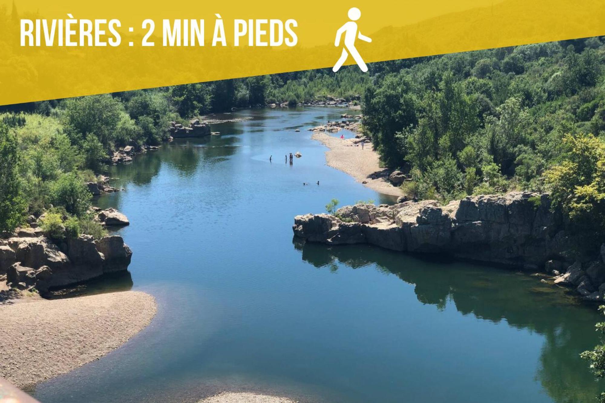 Logements A Proximite De La Riviere Reals Murviel エクステリア 写真